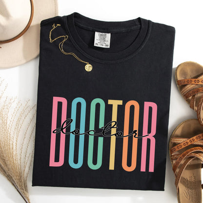Doctor Shirt, Female Doctor Gifts, MD Shirt, Female Physician, Future Doctor, Gift for Her, Med School Student, Women in Medicine Shirt