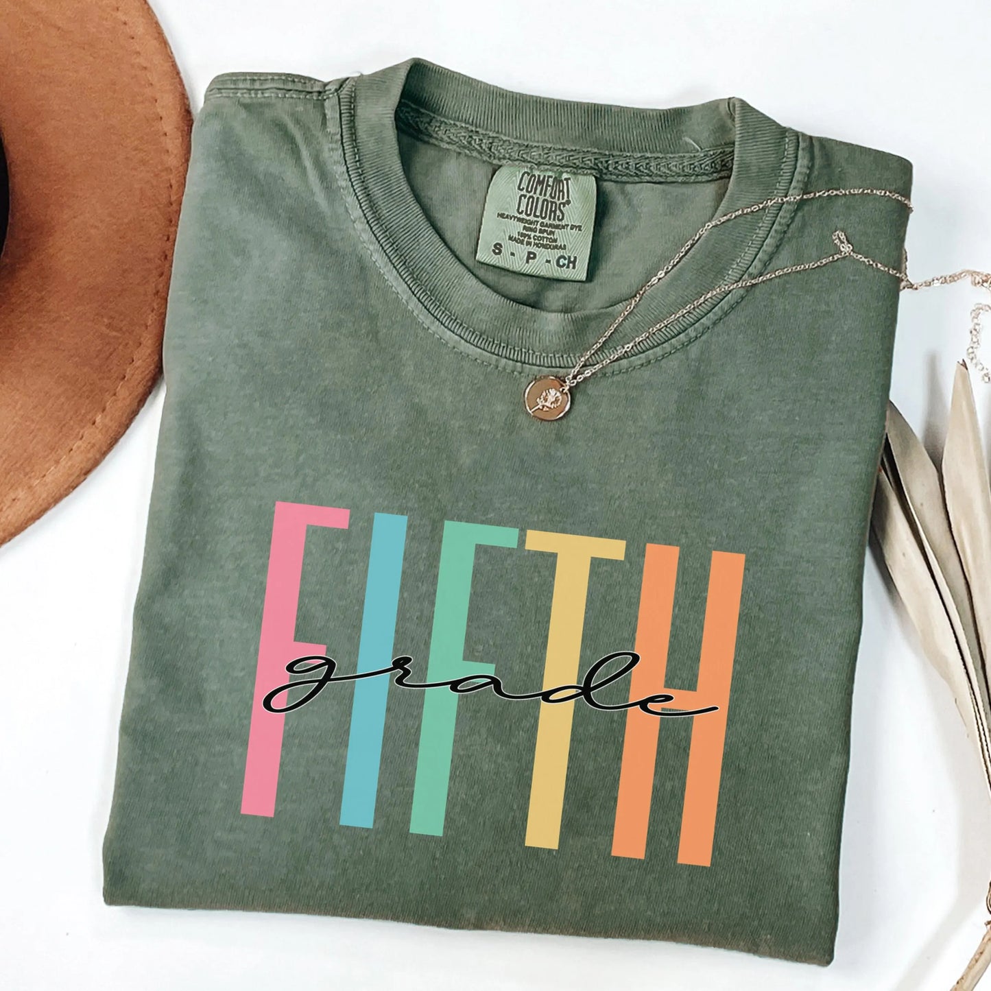 Fifth Grade Teacher Shirt, Education Tee, Teacher Gift, 5th Grade Teacher Shirt, Teacher Appreciation, Comfort Colors, Teaching Tee