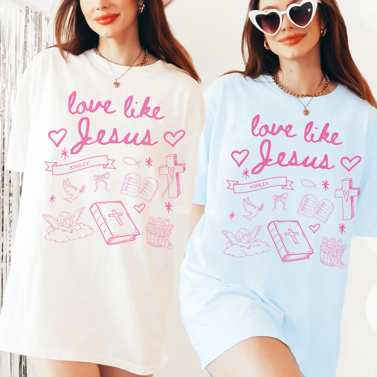 Love Like Jesus Shirt, Love Like Jesus, Christian Shirts, Christian Valentine Shirt, Christian Valentines Shirt, Custom Christian Shirt