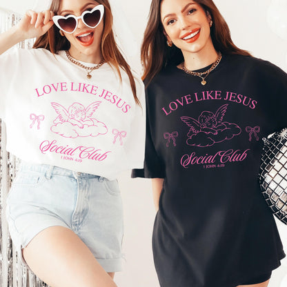 Love Like Jesus Shirt, Love Like Jesus, Christian Shirts, Christian Valentine Shirt, Christian Valentines Shirt, Custom Christian Shirt