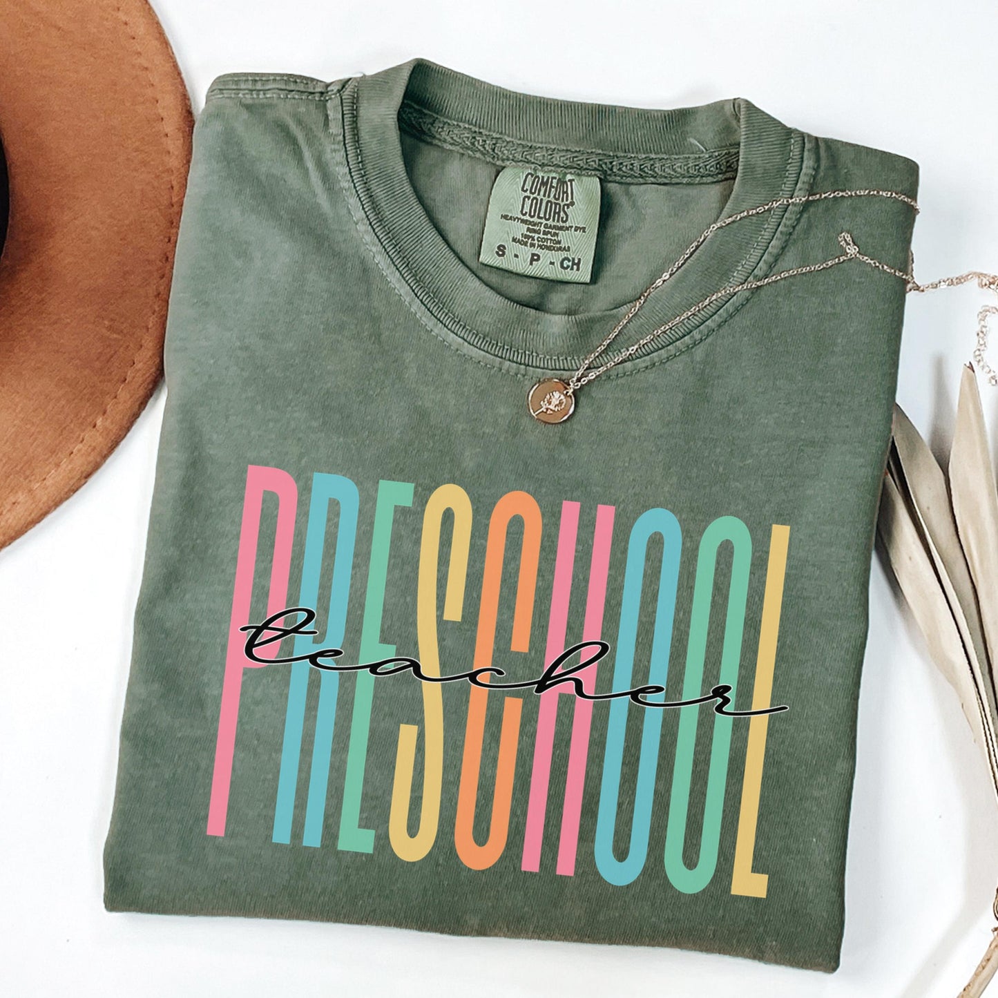 Preschool Teacher Shirt, Comfort Colors® Preschool Teacher Shirt, Pre K Teacher Shirt, First Day Of Preschool Shirt, Back To School Shirt