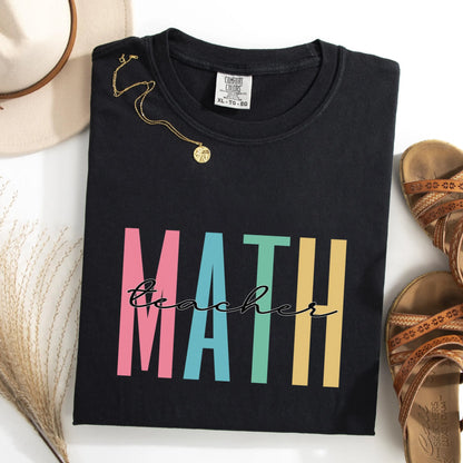 Math Teacher Shirt, Math Lover Shirt, Math Teacher Gift, Back To School Gift, Comfort Colors Math Shirt, Geometry Teacher, Algebra Teacher