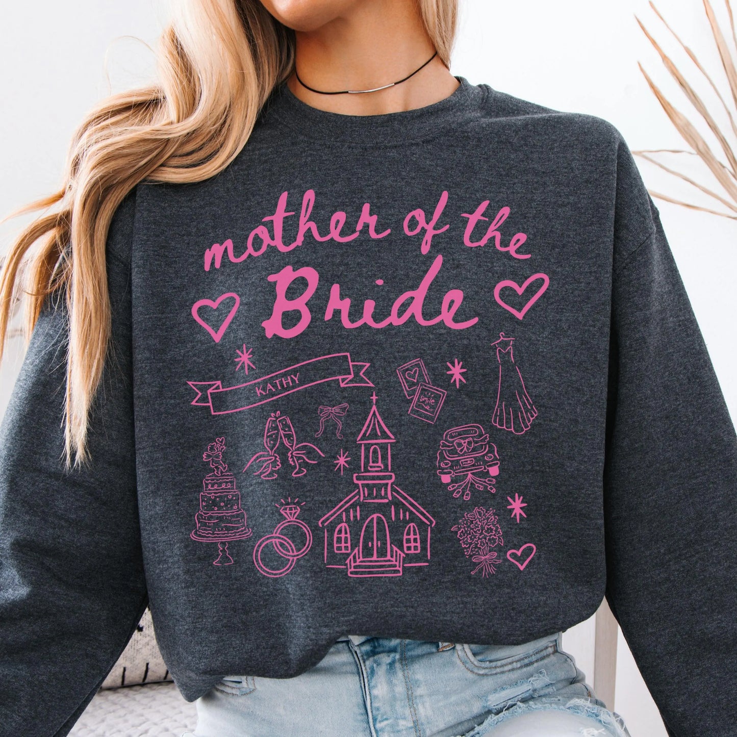 Mother of the Bride Sweater, Personalized Going to the Chapel Gonna Get Married Sweater, MOB Gift, MOB Shirt, MOB Sweater