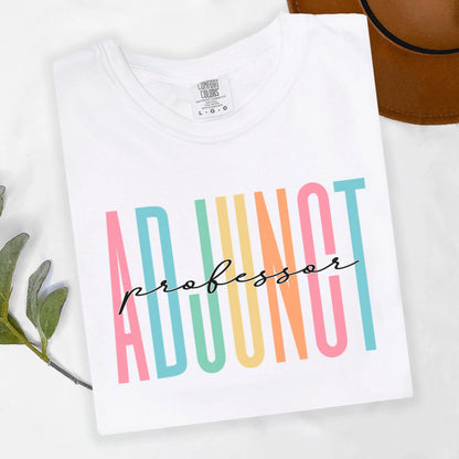 professor shirt, adjunct professor shirt, university faculty apparel, educator shirt, teacher shirt, college professor tee, professor gift