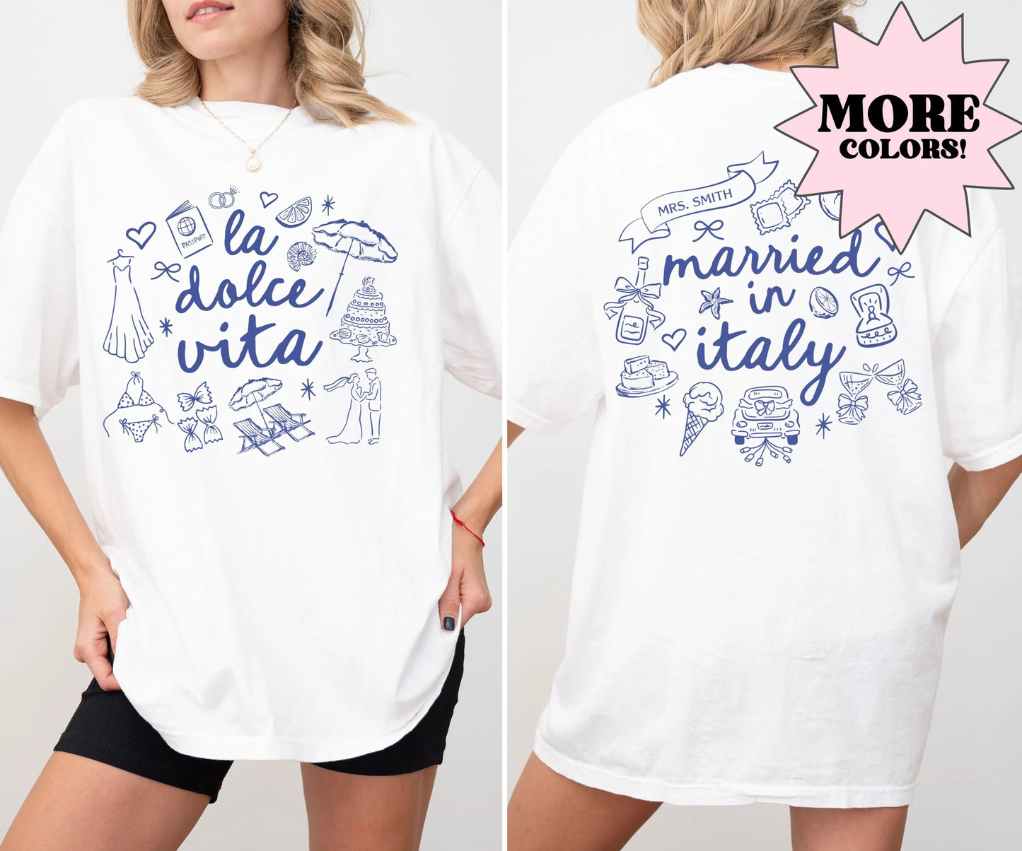 Bride Shirt, Comfort Colors Bride Shirt, Italy Shirt, Destination Wedding, Custom Bride Gonna Get Married, Mr Mrs Shirt, Wedding Day Shirt