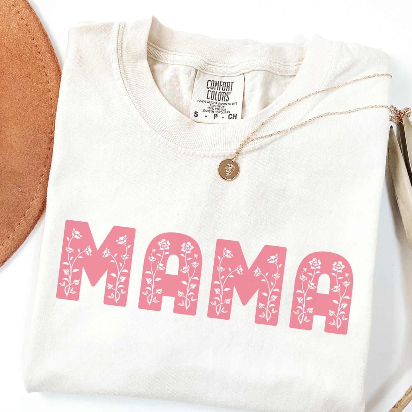 Mama Shirt, Floral Mama Shirt, Pregnancy Reveal Shirt, New Mom Shirt, Comfort Colors, Mothers Day Shirt, Gift For Mom, Mothers Day Gift