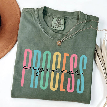 Process Engineer Shirt, Engineer Shirt, Science Comfort Colors, Cute Engineering t-shirt, Mechanical Engineer tee, Electrical Engineer, STEM