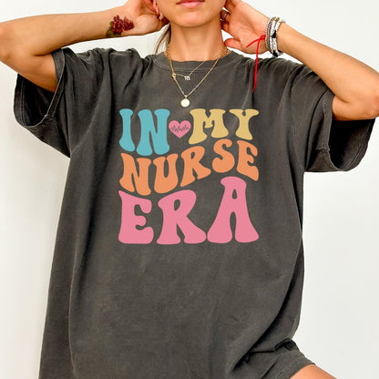 Nurse Shirt, Nurse Gift, Nurse Appreciation, Comfort Colors Registered Nurse Shirt, Nursing School Tee, Nurse Era, Retro Nurse T-shirt