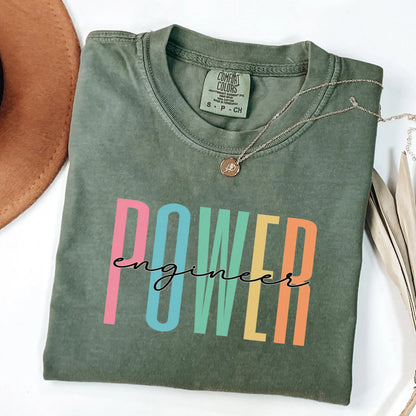 Power Engineer Shirt, Energy Grid Shirt, Power Plant Shirt, Industrial Systems, Electrical Engineering T-shirt, Systems Engineer Gift