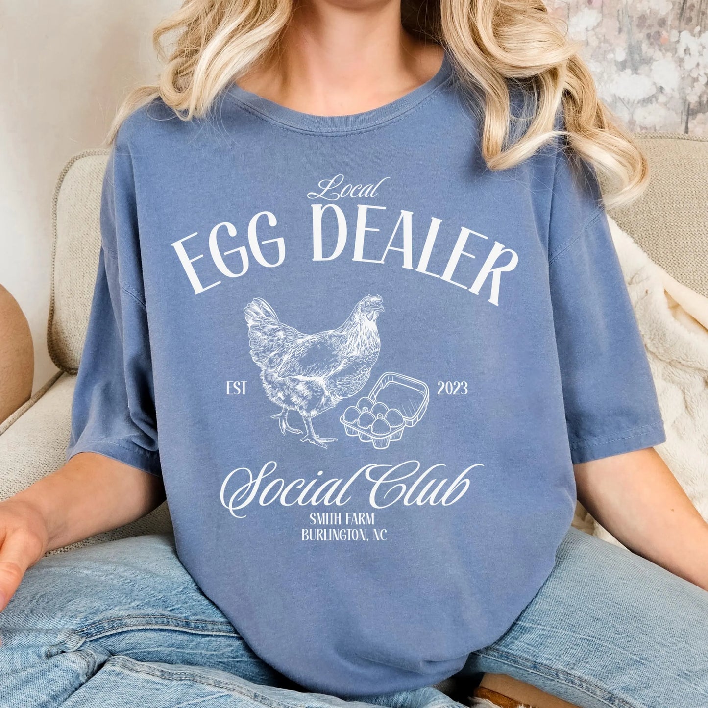 Christian Easter Shirts, Local Egg Dealer T-Shirt, Happy Easter Gifts, Retro Chicken Shirt, Farm Shirt, Chicken Lover Gift, Farmer Gifts