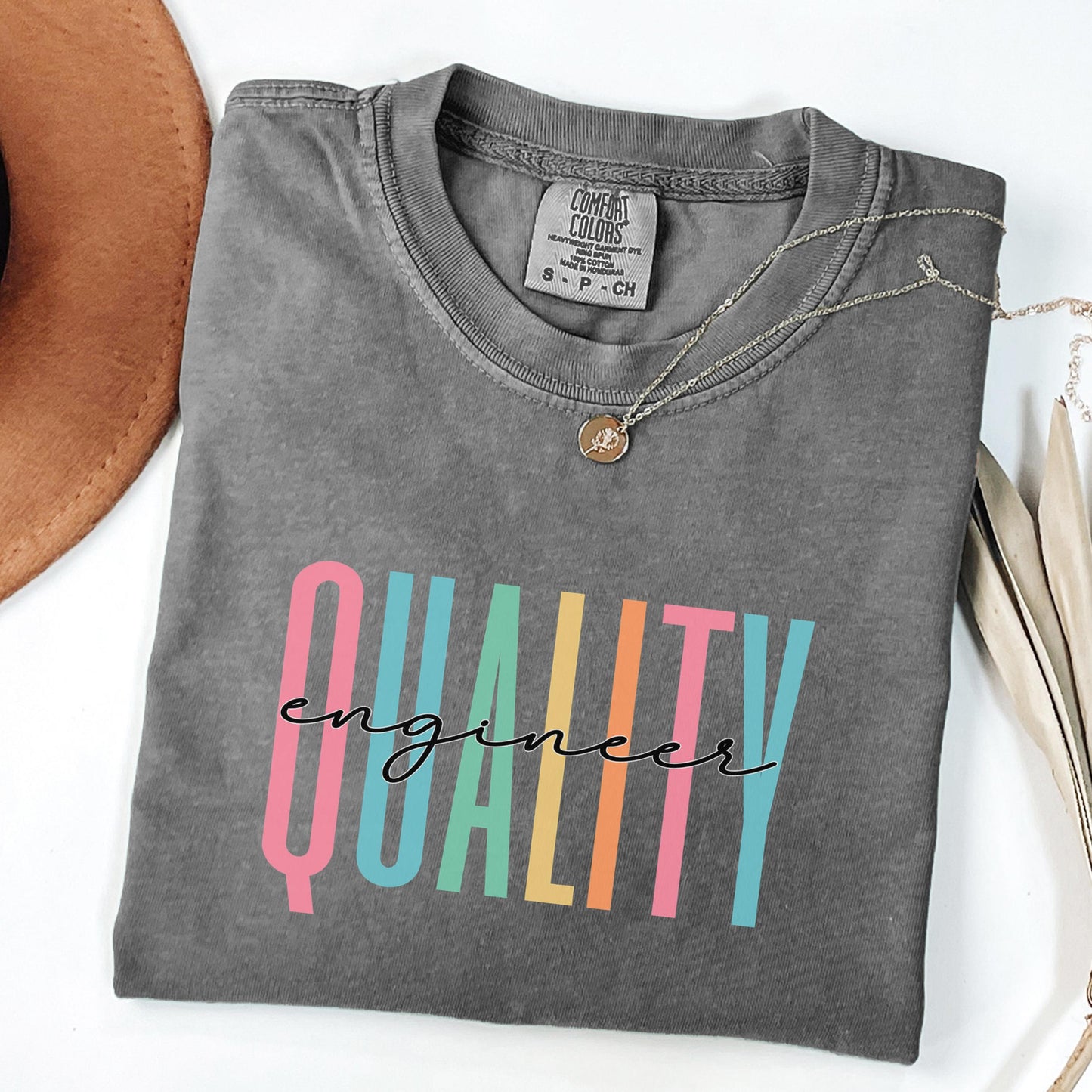 Comfort Colors® Quality Engineering Shirt, Engineers Unisex Shirt, Engineering Student Shirt, Women Engineers Shirt, Graduation Gift for Her