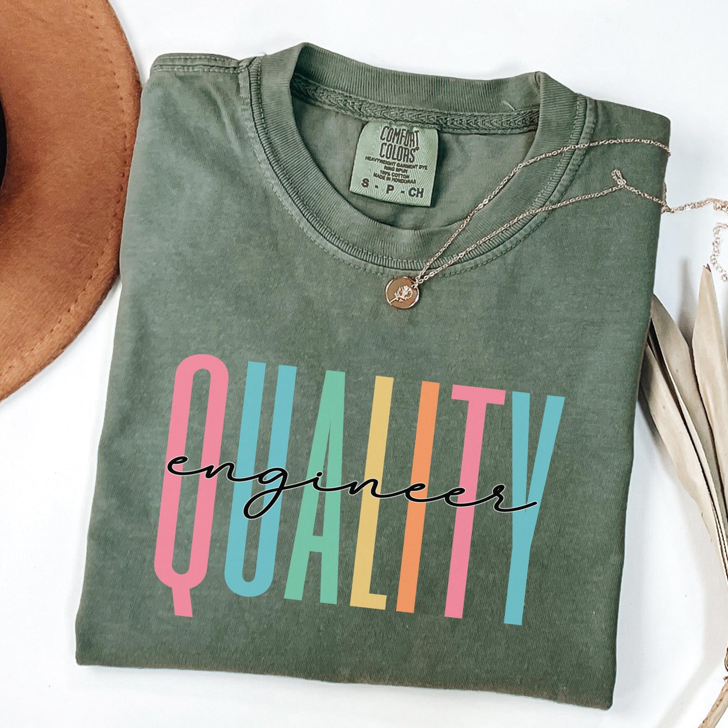 Comfort Colors® Quality Engineering Shirt, Engineers Unisex Shirt, Engineering Student Shirt, Women Engineers Shirt, Graduation Gift for Her
