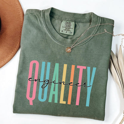 Comfort Colors® Quality Engineering Shirt, Engineers Unisex Shirt, Engineering Student Shirt, Women Engineers Shirt, Graduation Gift for Her