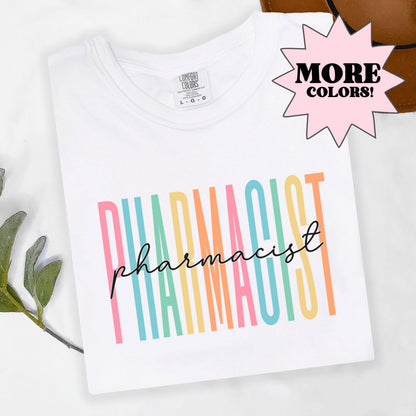 Comfort Colors® Pharmacist Sweatshirt, Pharmacist Tee, Pharmacy technician, For Pharmacist, Pharmacy Student, Pharmacy school, Pharmacy Gift