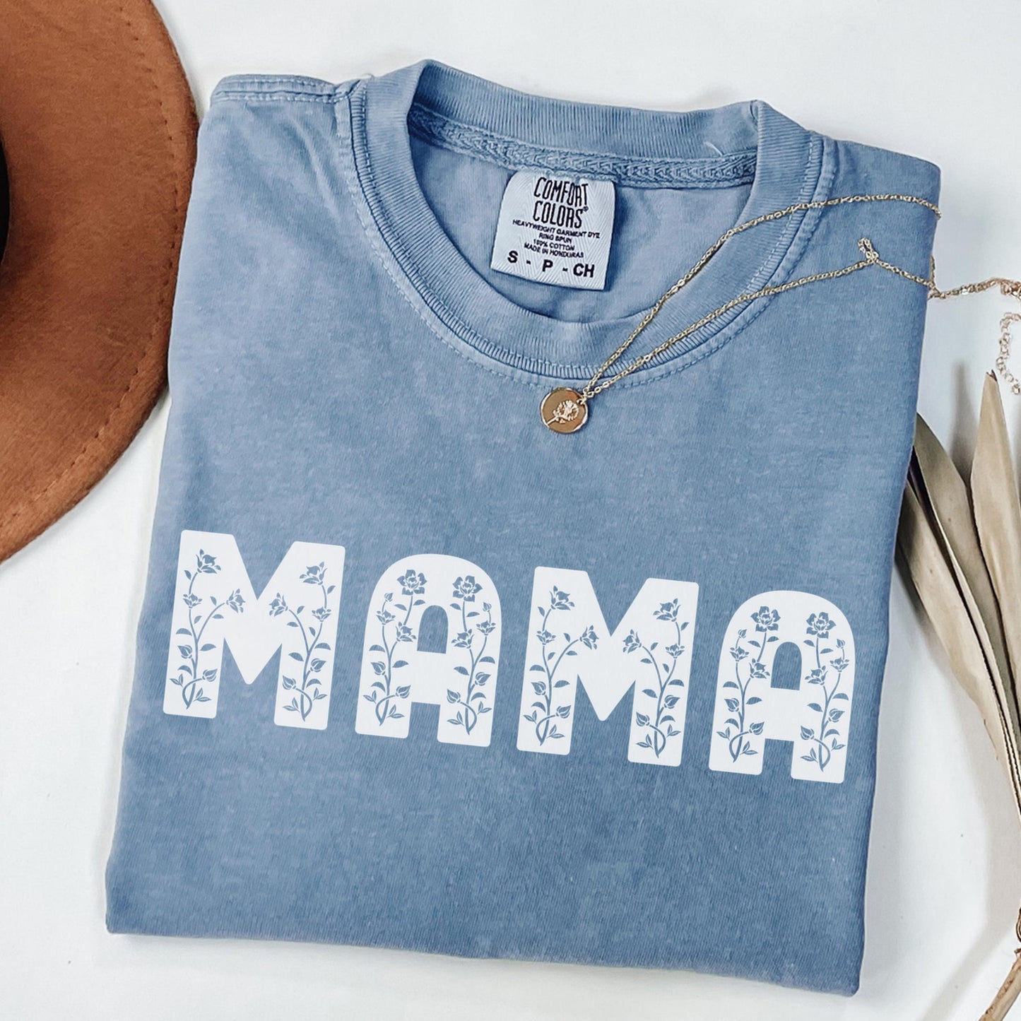 Mama Shirt, Floral Mama Shirt, Pregnancy Reveal Shirt, New Mom Shirt, Comfort Colors, Mothers Day Shirt, Gift For Mom, Mothers Day Gift