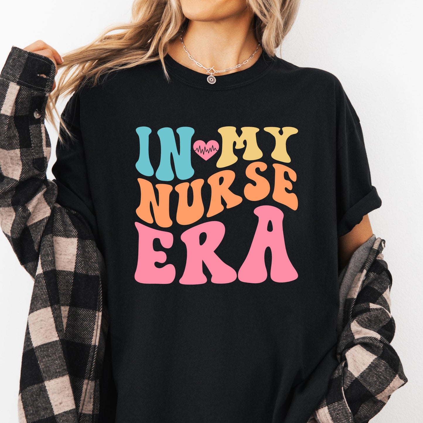 Nurse Shirt, Nurse Gift, Nurse Appreciation, Comfort Colors Registered Nurse Shirt, Nursing School Tee, Nurse Era, Retro Nurse T-shirt