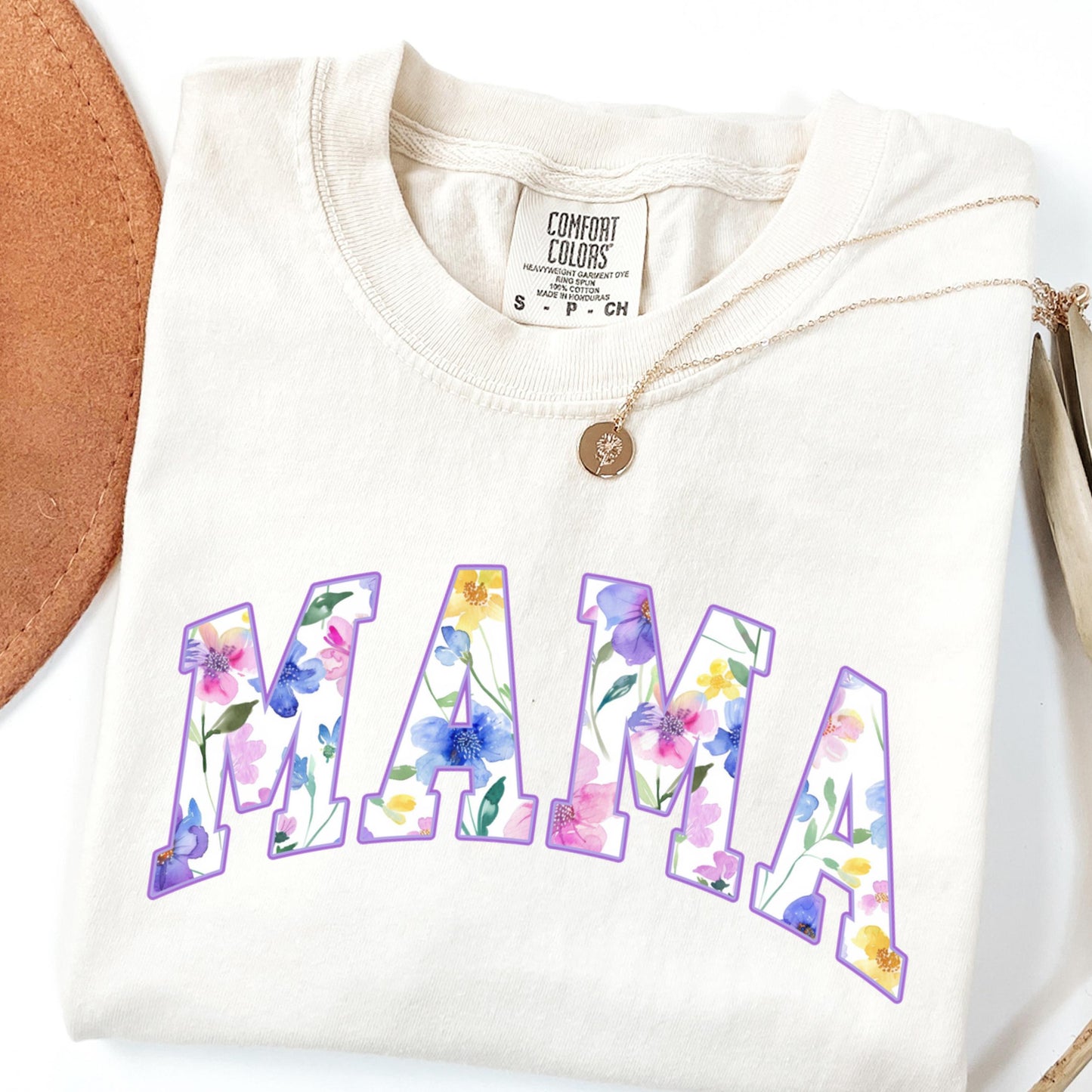 Floral Mama Shirt, Mama Shirt,Pregnancy Reveal Shirt, New Mom Shirt, Comfort Colors, Mothers Day Shirt, Gift For Mom, Mothers Day Gift