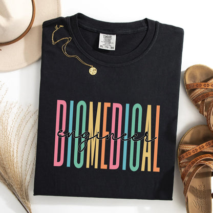 Comfort Colors® Biomedical Engineering Shirt, Engineers Shirt, Engineering Student Shirt, Women Engineers Shirt, Graduation Gift for Her