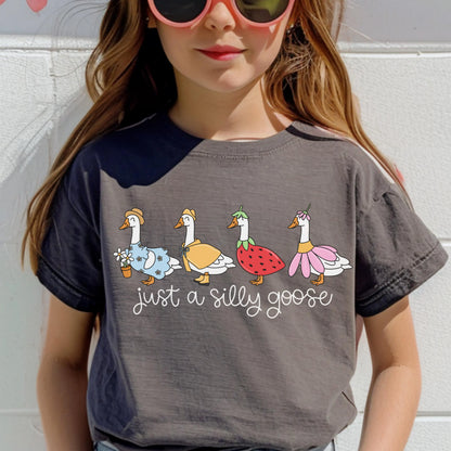 Mama and Mini Goose Shirt, Mommy Me Easter Shirt, Silly Goose Shirt, Spring Kids Shirt, Comfort Colors Shirt, Matching Easter Shirts