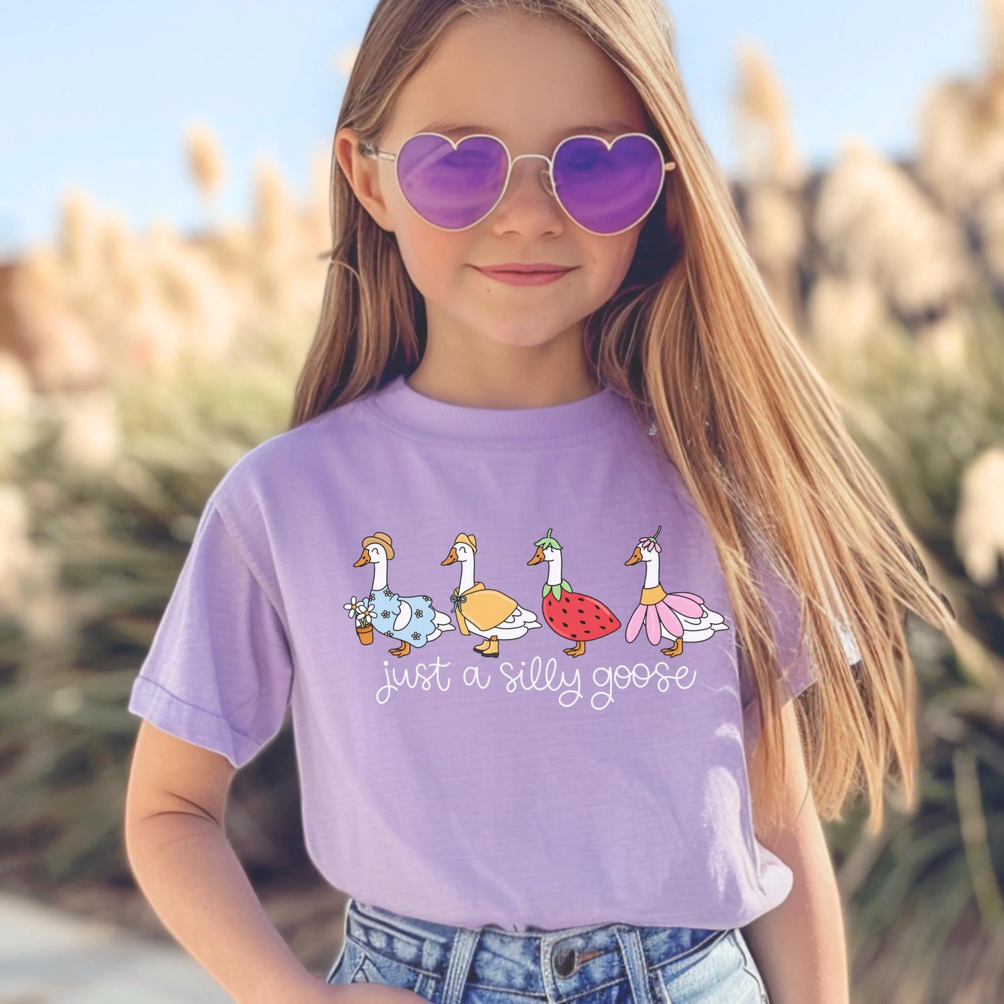 Mama and Mini Goose Shirt, Mommy Me Easter Shirt, Silly Goose Shirt, Spring Kids Shirt, Comfort Colors Shirt, Matching Easter Shirts