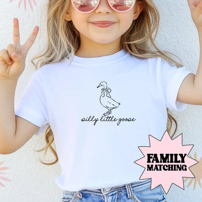 Mama and Mini Silly Goose Shirt, Mommy Me Easter Shirt, Spring Kids Shirt Silly Goose Shirt, Comfort Colors Shirt, Matching Goose Shirts