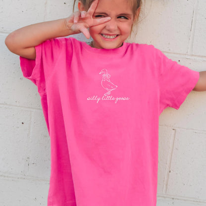 Mama and Mini Silly Goose Shirt, Mommy Me Easter Shirt, Spring Kids Shirt Silly Goose Shirt, Comfort Colors Shirt, Matching Goose Shirts