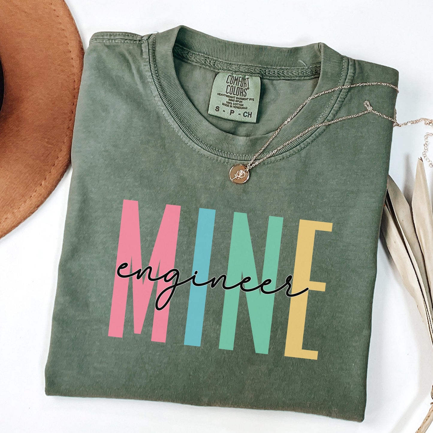 Comfort Colors® Mine Engineering Shirt, Engineers Unisex Shirt, Engineering Student Shirt, Women Engineers Shirt, Graduation Gift for Her
