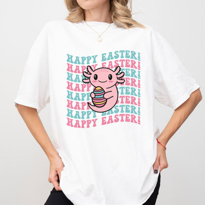 Easter Axolotl Shirt, Mama Mini Shirt, Comfort Colors Axolotl Lover Gift, Cute Axolotl Shirt, In My Axolotl Era Shirt, Snaxolotl Tee