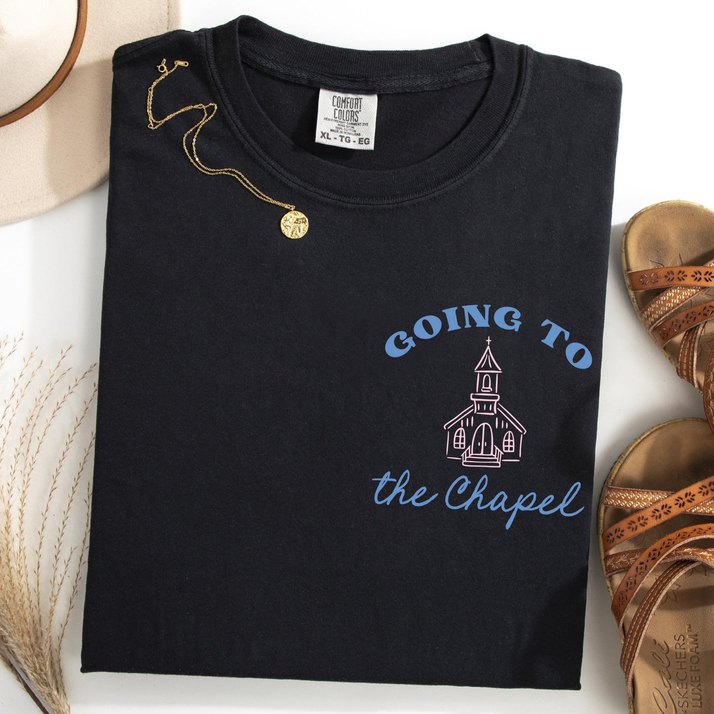 Comfort Colors Bride Shirt, Personalized Going to the Chapel Gonna Get Married Shirt, Bow Doodle Coquette Wedding Bride Tshirt, Chuch Shirt