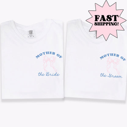 Mother Of The Bride and Groom Shirt, Comfort Colors Mother Of The Groom Shirt, Mom Of Bride Shirt, Wedding Shirt, MOB MOG Wedding Gift