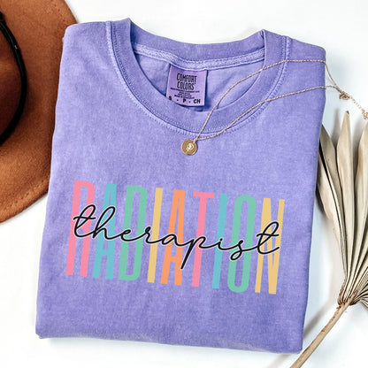 Radiation Therapist Shirt, Comfort Colors® Radiation Therapist Tshirt, Radiation Therapy, Radiotherapy, Radiation Therapist Gift