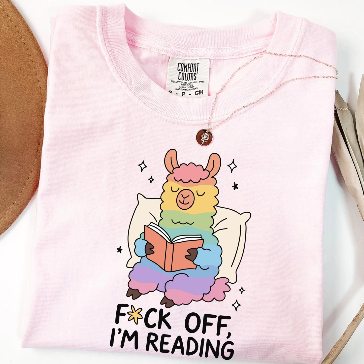 Rainbow Reading Alpaca Shirt, Book Shirt, Book Lover Shirt, Gifts For Book Lovers, Gifts For Book Lovers Women, Book Shirts For Women