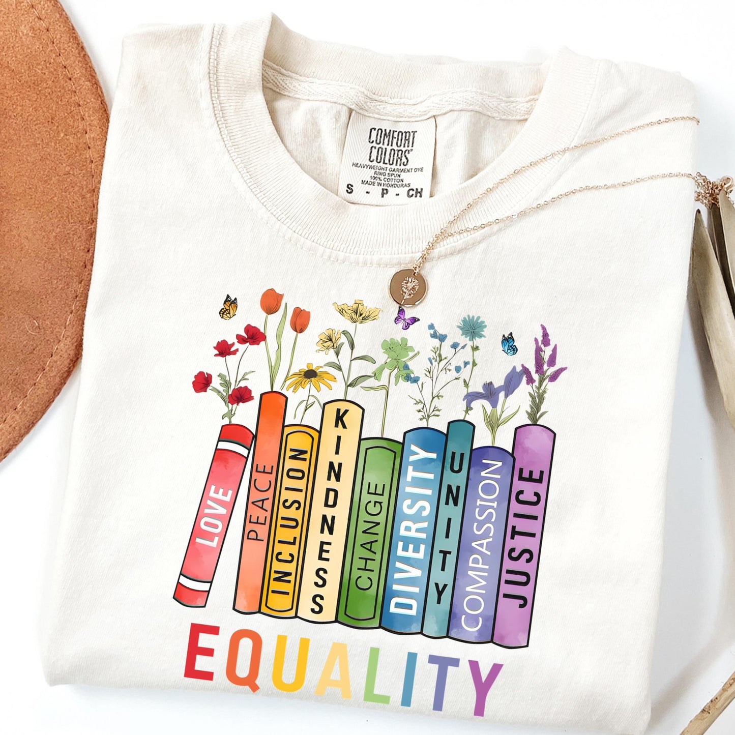 Pride Comfort Colors Shirt, Equality Shirt, Gay Pride Tshirt, LGBTQ Shirt, Gay Shirt, Lesbian Shirt, Social Justice Tee, Gay Ally Shirt