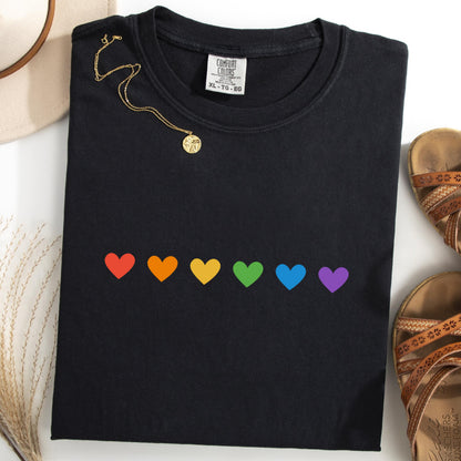 Comfort Colors Pride Shirt, Gay Pride Shirt, LGBTQ Shirt, Lesbian Shirt, Inclusive Shirt, Equality Tee, Transgender Shirt, Gay Pride Gift
