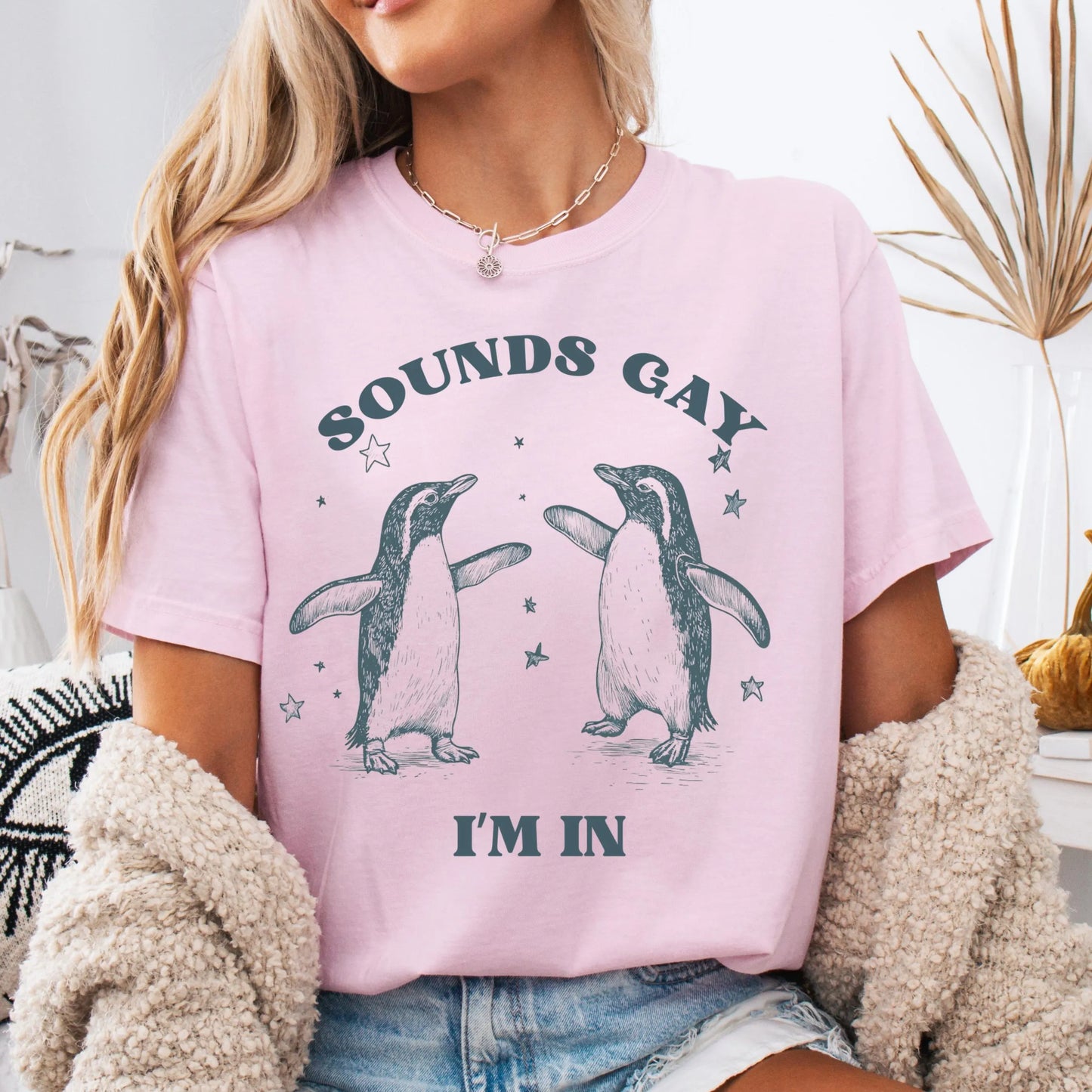 Comfort Colors Gay Pride Shirt, Gay Pride Tshirt, LGBTQ Shirt, Lesbian Shirt, Sounds Gay Shirt, Equality Tee, Trans Shirt, Gay Pride Gift