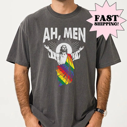 Comfort Colors Gay Pride Shirt, Pride Shirt, LGBTQ Shirt, Lesbian Shirt, Inclusive Shirt, Funny Shirt, Transgender Shirt, Funny Jesus Shirt