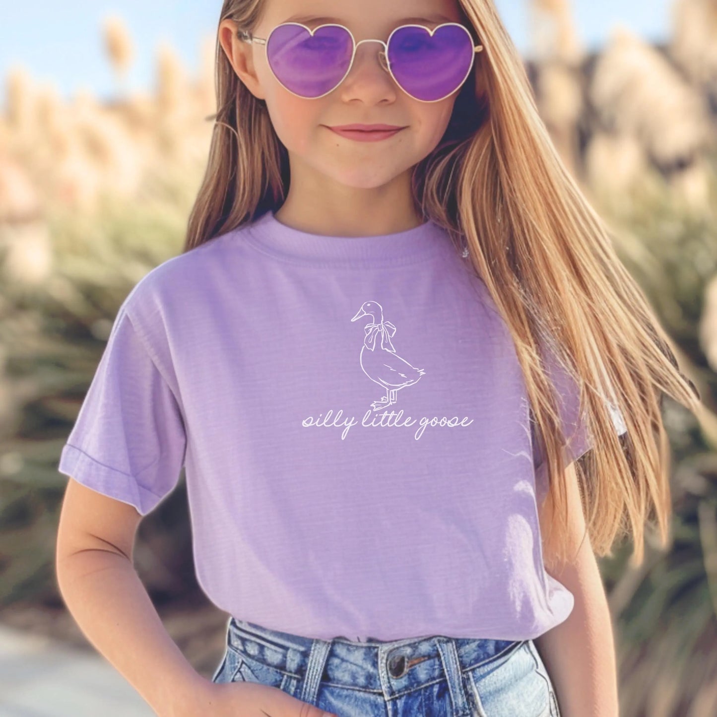 Mama and Mini Silly Goose Shirt, Mommy Me Easter Shirt, Spring Kids Shirt Silly Goose Shirt, Comfort Colors Shirt, Matching Goose Shirts