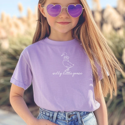 Mama and Mini Silly Goose Shirt, Mommy Me Easter Shirt, Spring Kids Shirt Silly Goose Shirt, Comfort Colors Shirt, Matching Goose Shirts
