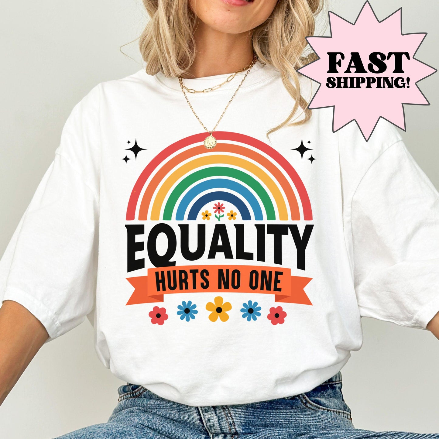 Comfort Colors Pride Shirt, Gay Shirt, LGBTQ Shirt, Lesbian Shirt, Inclusive Shirt, Funny Shirt, Transgender Shirt, Equality Shirt, Queer