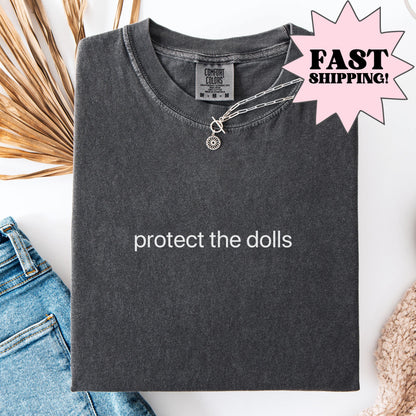 Comfort Colors Trans Shirt, Gay Shirt, LGBTQ Shirt, Shirt, Inclusive Shirt, Funny Shirt, Transgender Shirt, Protect The Dolls Shirt