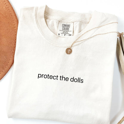 Comfort Colors Trans Shirt, Gay Shirt, LGBTQ Shirt, Shirt, Inclusive Shirt, Funny Shirt, Transgender Shirt, Protect The Dolls Shirt