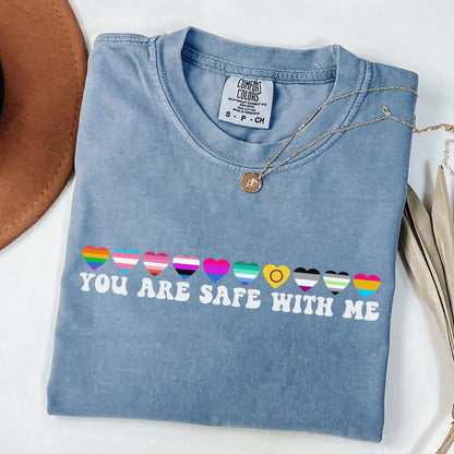 Comfort Colors Pride Shirt, Gay Shirt, LGBTQ Shirt, Lesbian Shirt, Inclusive Shirt, Trans Shirt, Equality Tee, Queer Shirt, Gay Ally Tshirt