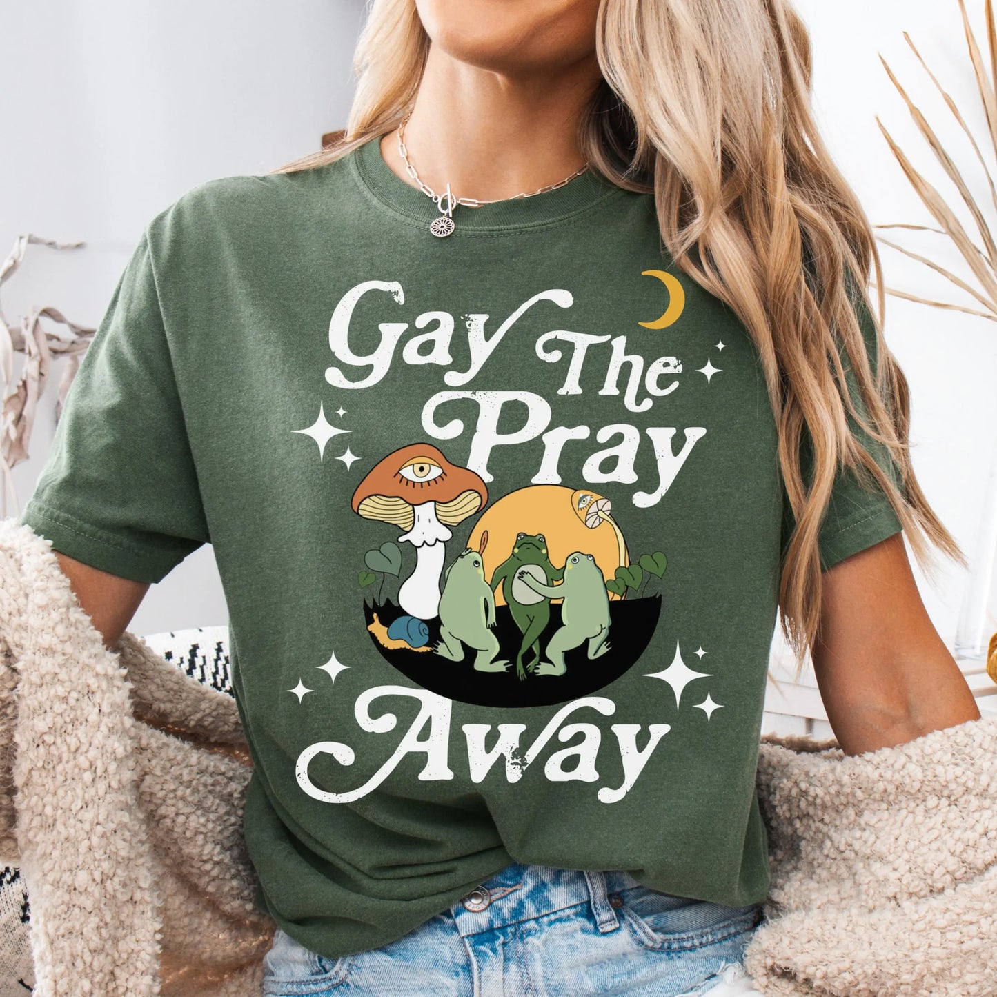 Comfort Colors Pride Shirt, Gay Shirt, LGBTQ Shirt, Lesbian Shirt, Inclusive Shirt, Trans Tee, Equality Tee, Queer Shirt, Gay The Pray Away