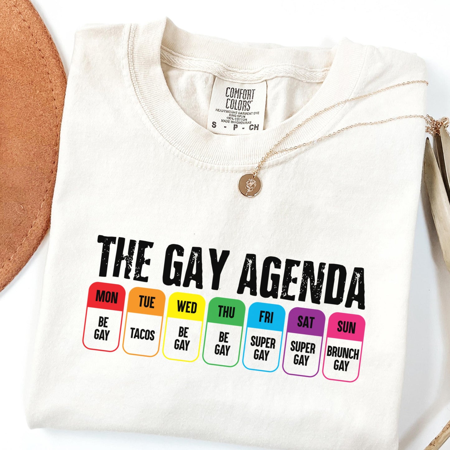 Comfort Colors Pride Shirt, Gay Shirt, LGBTQ Shirt, Lesbian Shirt, Inclusive Shirt, Trans Shirt, Equality Tee, Queer Shirt, Gay Agenda Shirt