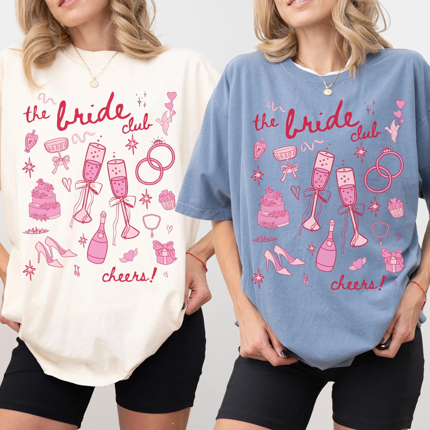 Bride Bridesmaid Shirt, Comfort Colors, Bridal Party Gift, Custom Wedding Day Getting Ready, Trendy Bachelorette Merch, Group Matching Tee