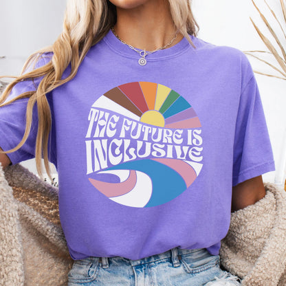 Comfort Colors Trans Shirt, Gay Shirt, Pride Shirt, Lesbian Shirt, Inclusive Shirt, Funny Shirt, Transgender Shirt, Future Is Inclusive Tee