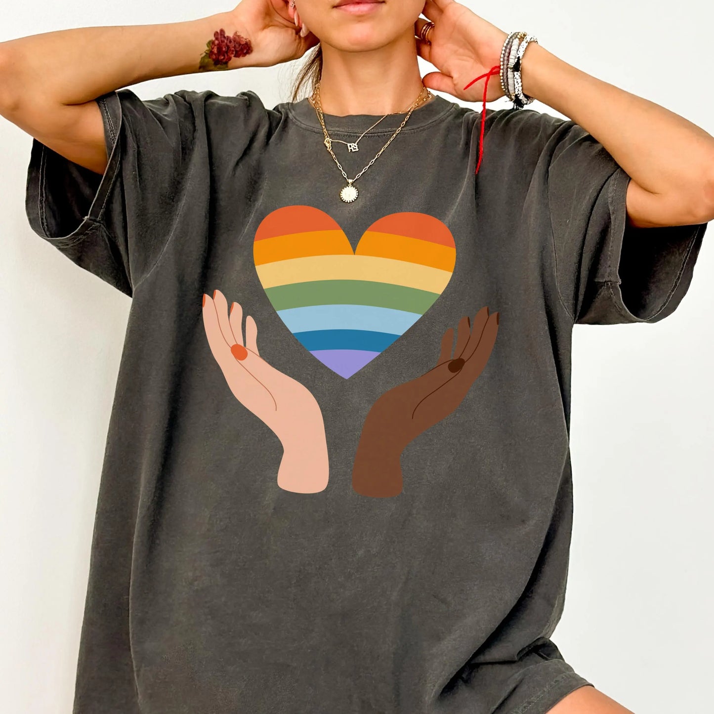 Comfort Colors Pride Shirt, Gay Shirt, LGBTQ Shirt, Trans Shirt, Inclusive Shirt, Transgender Shirt, Equality Tee, Love Wins, Diversity Tee