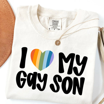 Comfort Colors Pride Shirt, Gay Shirt, Mom Shirt, LGBTQ Shirt, Trans Shirt, Inclusive Shirt, Transgender Shirt, Equality Tee, Love Wins