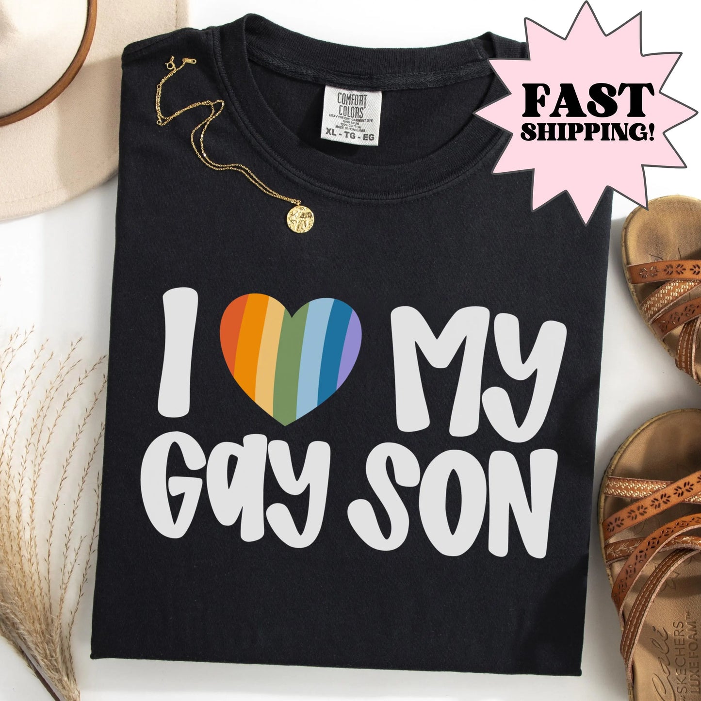 Comfort Colors Pride Shirt, Gay Shirt, Mom Shirt, LGBTQ Shirt, Trans Shirt, Inclusive Shirt, Transgender Shirt, Equality Tee, Love Wins