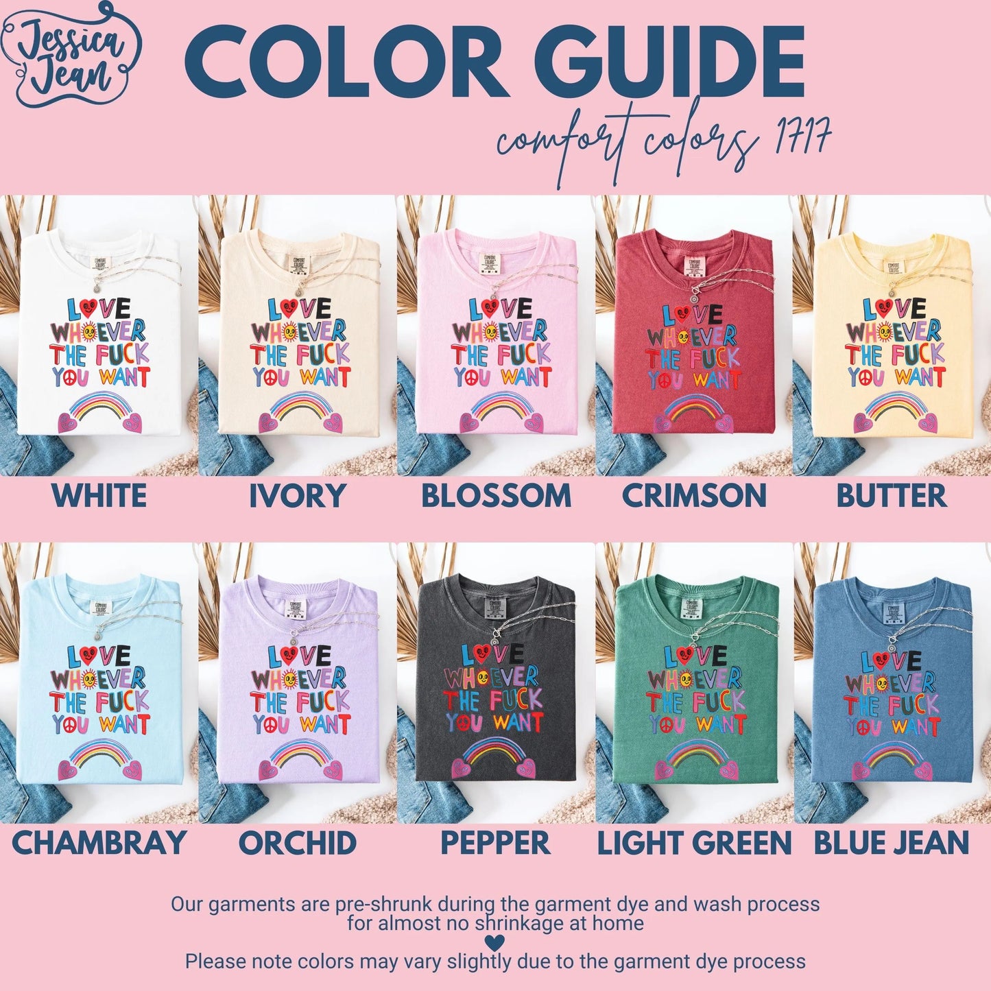 Comfort Colors Pride Shirt, Gay Shirt, LGBTQ Shirt, Trans Shirt, Inclusive Shirt, Transgender Shirt, Equality Tee, Love Whoever TF You Want
